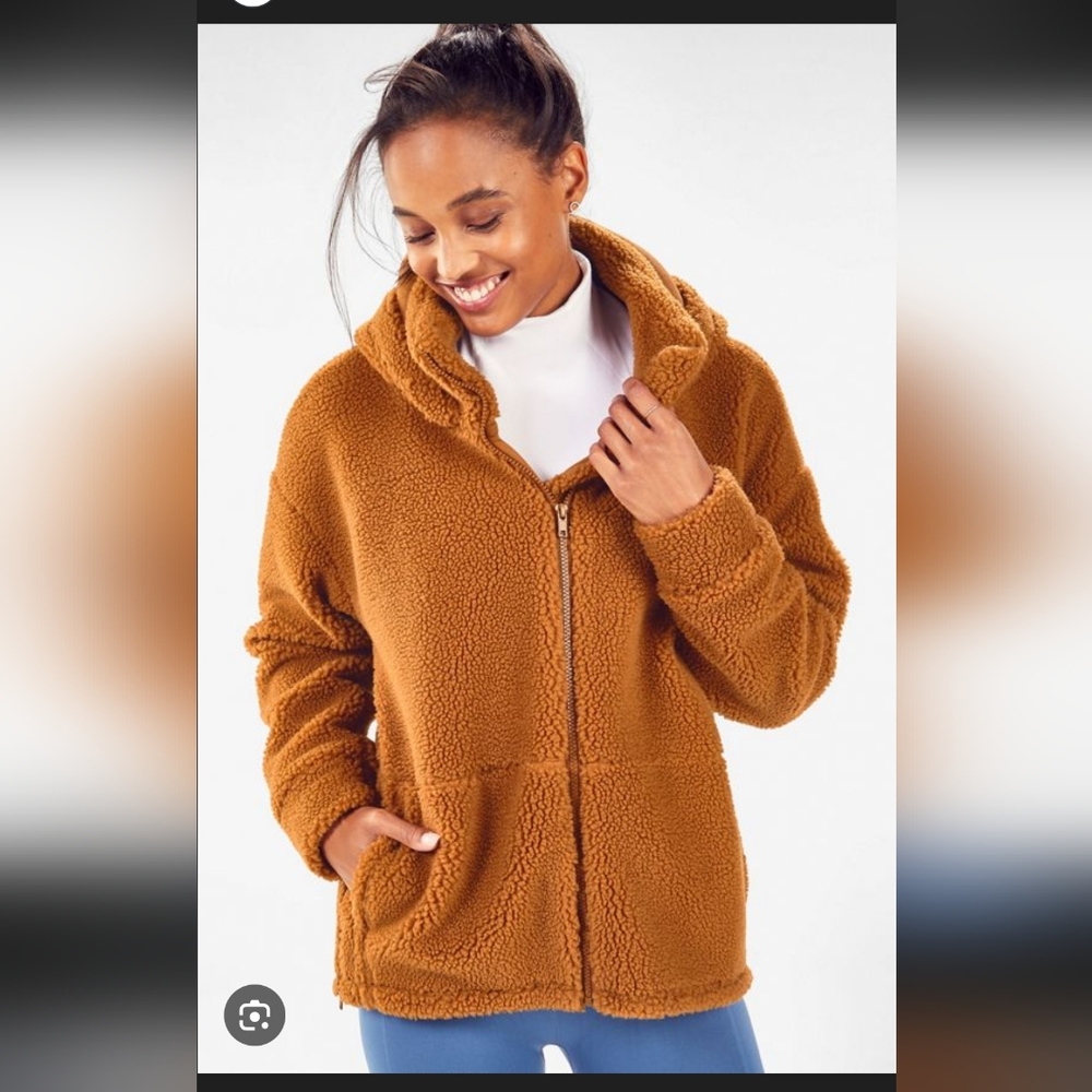 Fabletics Lotta Teddy Jacket - image 1